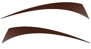 2 RV Trailer Camper Palomino Columbus Graphics Decals Stripes -2484 - Imagen 1 de 1