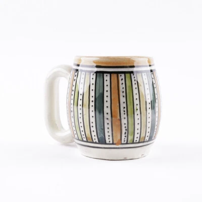 Tazas de cerámica marroquí, tazas hechas a mano y pintadas a mano, tazas de camping tazas de café Foto 1 de 4