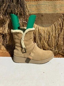 Botas al tobillo para mujer Sonoma Leeza marrón castaño gamuza cuero talla 8,5 - Imagen 1 de 7