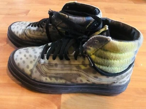Vans Super Comfycush Blotche Gray Casual Velvet Shoes Women Size 7.5 VN0A4UVM2QK - Picture 1 of 11
