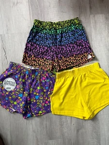 NEW Soffe Shorts Lot of 3 Cheer/Gym/Athletic Youth Medium (8-10) - Picture 1 of 13