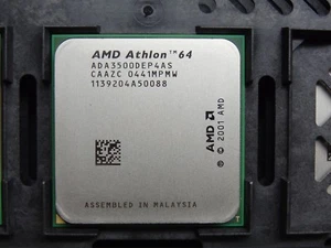 AMD Athlon 64 3500+ 2.2GHz (ADA3500DEP4AS) CPU Processor #TQ1523 - Picture 1 of 3