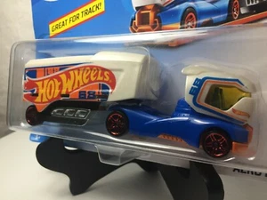 Hot Wheels Aero Blast , Track TRUCK TRAILER Great For Track Mattel 6 INCHES HW - Picture 1 of 4