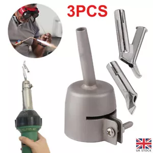 3Pcs / Set Speed Welding Nozzle 5mm For Vinyl PVC Plastic Hot Air Blower Gun New - Picture 1 of 11