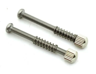 Dropout adjuster screws set w/ springs and end caps a pair 30mm - Image 1 of 2