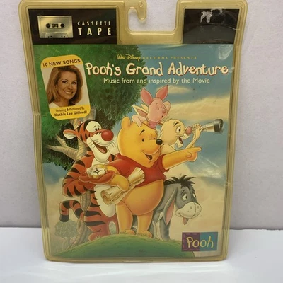 Vintage-Disney's Pooh's Grand Adventure Movie Soundtrack- Audio Cassette 1997 - Image 1 of 4
