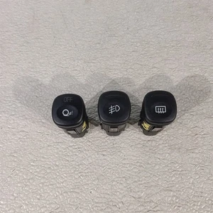 01-04 Ford Mustang Defrost Traction Control Fog Light Switches Set Oem Aa7412 - Picture 1 of 10