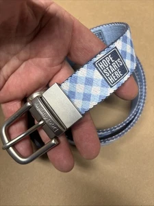 doc murphy cintura golf reversibile uomo taglia 38-40 " SPERANZA INIZIA QUI " logo - Foto 1 di 3