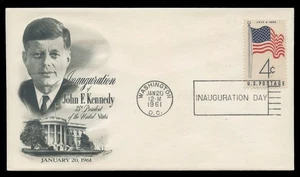 INAUGURATION COVER - JOHN F. KENNEDY, FLEETWOOD CACHET - Picture 1 of 2