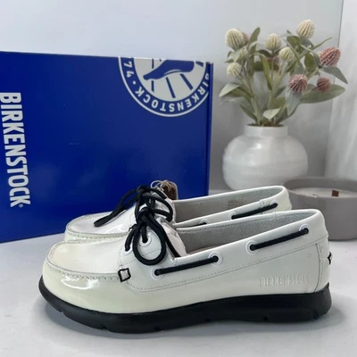 Mocasín Birkenstock Tennessee charol calce regular para mujer 5/UE 36 NUEVO SIN CAJA DEFECTUOSO Foto 1 de 4