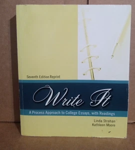 Write It: A Process Approach to College Essays, with Readings--7th Edition PB - Imagen 1 de 7