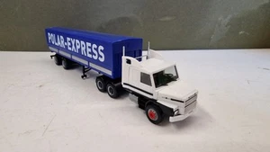 Herpa Scania 142 H Polarexpress blau LKW Lastwagen Maßstab 1/87 - Bild 1 von 15