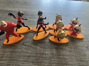 2019 Mattel Disney/Pixar The Incredibles - 2.5" Collectible Figure - 9 Piece Lot - Picture 1 of 8