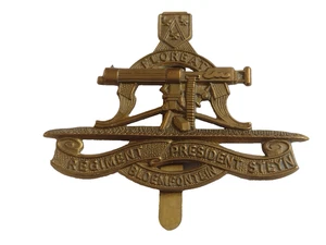 Insignia original de gorra del presidente Steyn Bloemfontein del regimiento sudafricano de la Segunda Guerra Mundial - Imagen 1 de 10