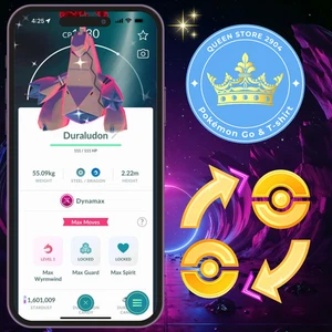 Pokémon PTC—TRADE—GO—Shiny Dynamax Duraludon—Registered or Unregistred—Digital - Bild 1 von 4