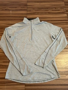 Nike Element 1/4 Zip Running Damen grau Dri Fit Stretch Größe Medium - Bild 1 von 7