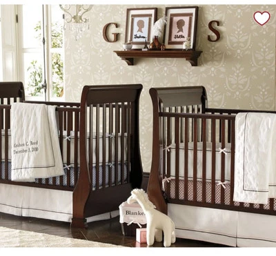 Espresso Pottery Barn letra maiúscula G - Imagem 1 de 4