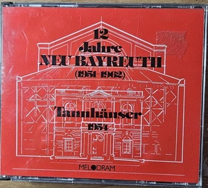 Wagner: Tannhauser (Melodram MEL 36105) Bayreuth 1954 Joseph Keilberth Vinay - Picture 1 of 2