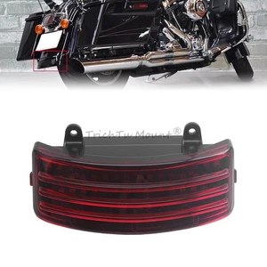 Rear LED Fender Tri-Bar Turn Signal Tail light For Harley Street Glide 2014-18 - Imagen 1 de 24