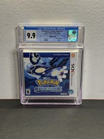 2014 Pok&eacute;mon Alpha Sapphire Nintendo 3DS Brand New Graded CGC 9.9 Sealed A++