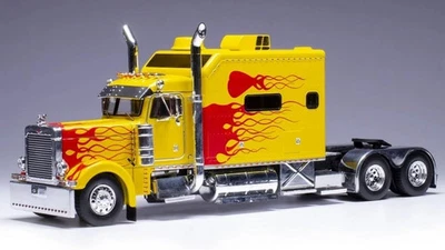 MODELLINO CAMION STATICO IXO MODEL PETERBILT T379 CUSTOM 2002 GIALLO SCALA 1:43 - Immagine 1 di 2