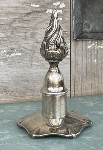 Vintage Kerzenleuchter versilbert - Bild 1 von 5