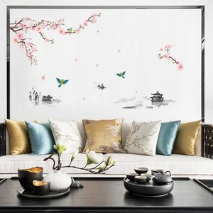 DIY Wall Stickers Decals Decor Flower Home Large Removable Wall Sticker - Picture 1 of 11