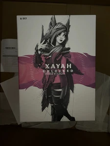 IN STOCK Official League of Legends 26CM XAYAH Figure Model Statue Toy New - Picture 1 of 3