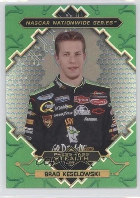 2009 Press Pass Stealth NASCAR Nationwide Series Chrome Gold /99 Brad Keselowski - Image 1 of 2