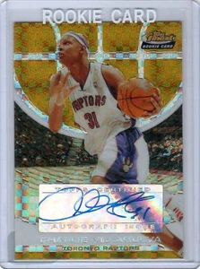 2005-06 FINEST CHARLIE VILLANUEVA AUTO RC GOLD #/39 - Picture 1 of 1