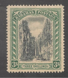 Bahamas #62 (A6) vz postfrisch LH - 1917 3sh Queen's Staircase - Bild 1 von 2