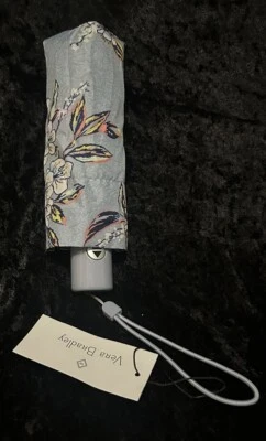 Mini paraguas automático Vera Bradley flores de cerezo nuevo con etiquetas Foto 1 de 4