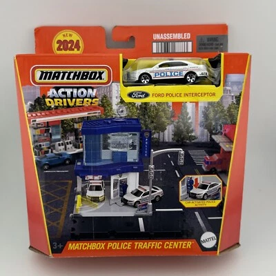 2024 Matchbox Action Drivers Police Traffic Center™ w/ Ford Police | FSB - Image 1 of 4