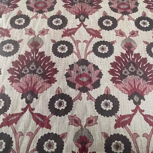 PRESTIGIOUS VALENCIA Floral Curtain Cushion Upholstery Fabric 3m 1.4m Wide - Picture 1 of 8