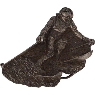 Ski Skiing Skier Downhill Jackson Hole Colorado Utah 1980s Vintage Belt Buckle - Image 1 of 4