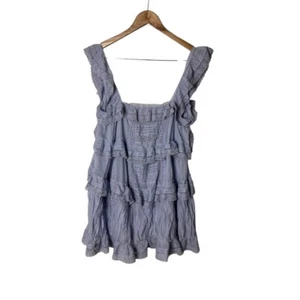 Neu mit Etikett Free People Strampler Stufen und echt lila Lavendel Rüschen S 2210 - Bild 1 von 7