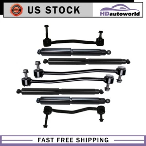 For 2000-2004 Ford F-250 F-350 4WD Front Rear Shocks Sway Bar End Links Kit - Picture 1 of 5