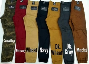 Men Twill Joggers Pants - Picture 1 of 18