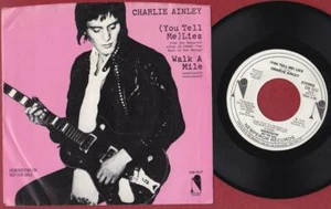 Charlie Ainley 45 RPM & PS You Tell Me Lies / Walk A Mile - Nemperor Z58-7517 - Picture 1 of 2