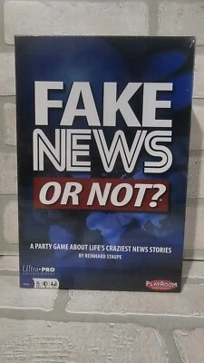 President Donald J Trump Fake News or Not Party Game 2nd Edition 2018 New Sealed - Image 1 of 2