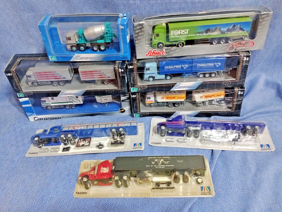SET TRUCK CAMION CARARAMA SCHUCO ITALERI 1:87 - Immagine 1 di 1