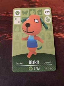 Animal Crossing New Horizons Biskit Spielkarte - Bild 1 von 1