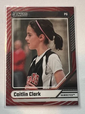 2024 Panini Caitlin Clark Collection Donruss #17 Target Red - Image 1 of 2