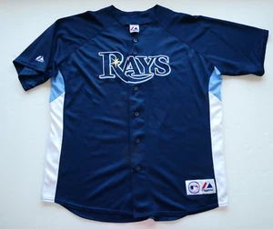 Vintage Majestic MLB Tampa Bay Rays Jersey, Size X-Large (XL), 10/10 Condition - Picture 1 of 21