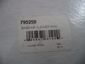 Briggs & Stratton OEM NOS base purificatore d'aria 79525 - Foto 1 di 2