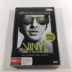 Vinyl The Complete First Season DVD Region 4 PAL TV Series Bobby Cannavale - Picture 1 of 8