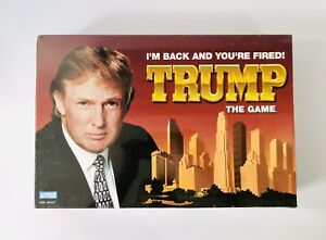Donald Trump The Game -  I'm Back And You're Fired by Parker Brothers - Sealed  