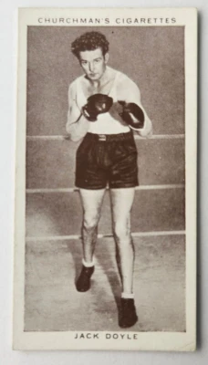 1938 Churchman's Cigarettes Boxing Personalities #13 JACK DOYLE (C) - Image 1 of 2