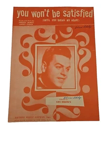 Partituras de colección You Won't Be Satisfied 1943 Freddy James Larry Stock Les Brown - Imagen 1 de 6