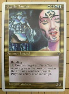AYESHA TANAKA - MAGIC THE GATHERING - CRONACHE - RARO - Foto 1 di 2